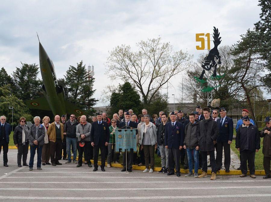 Visita alla base di Istrana per l Arma aeronautica Trento Trentino