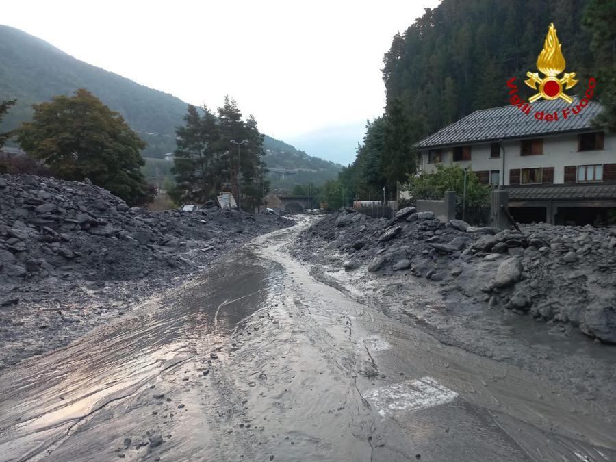 Frana in alta quota, Bardonecchia travolta da un fiume di fango